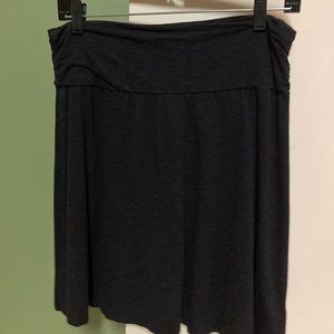 Black, summery skirt